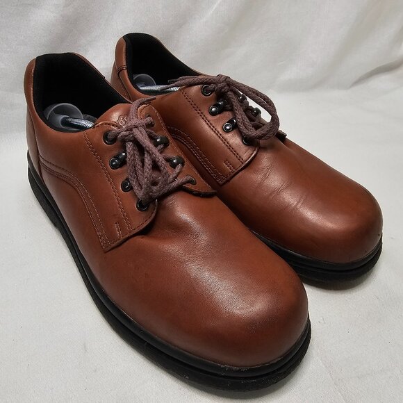 Red Wing 8619 Leather Work Casual Soft Toe Oxfords Brown Men\'s Size 12D - VTG main image 8